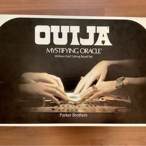 Parker Brothers 1972 Masonite Ouija
Board William Fuld Spirit Talking Board